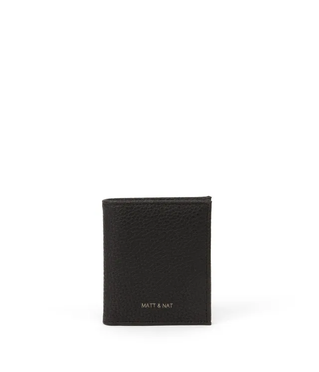 Matt & Nat Gio Purity Geldbörse Schwarz vegan