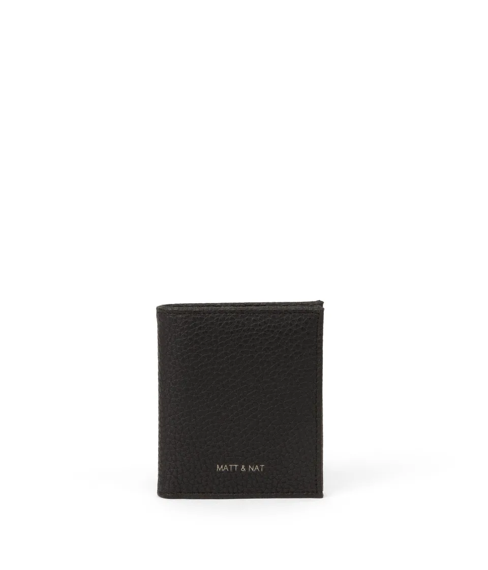Matt & Nat Gio Purity Geldbörse Schwarz vegan