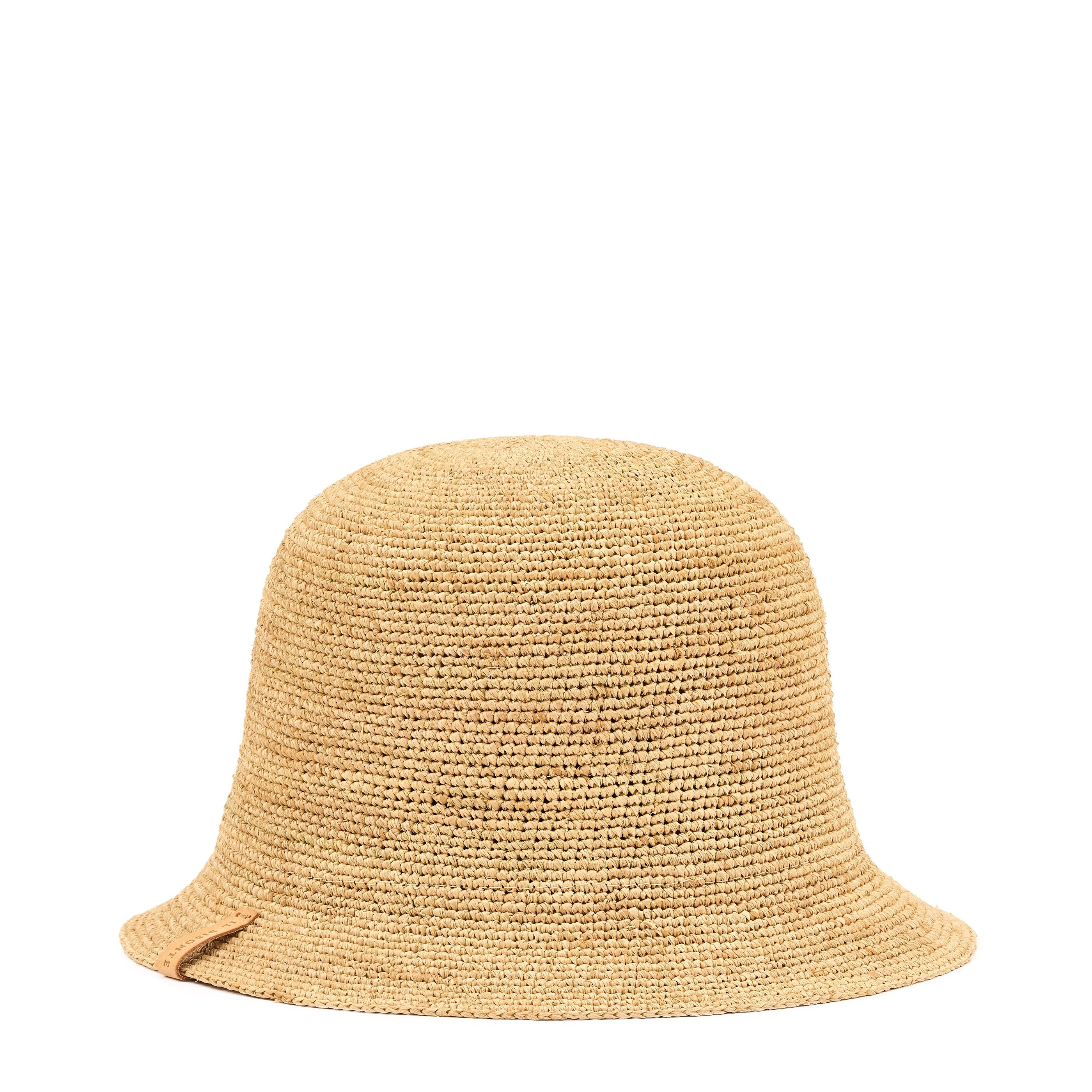 Il Bisonte Raffia Hut Natur Größe 57-58 Sommerhut
