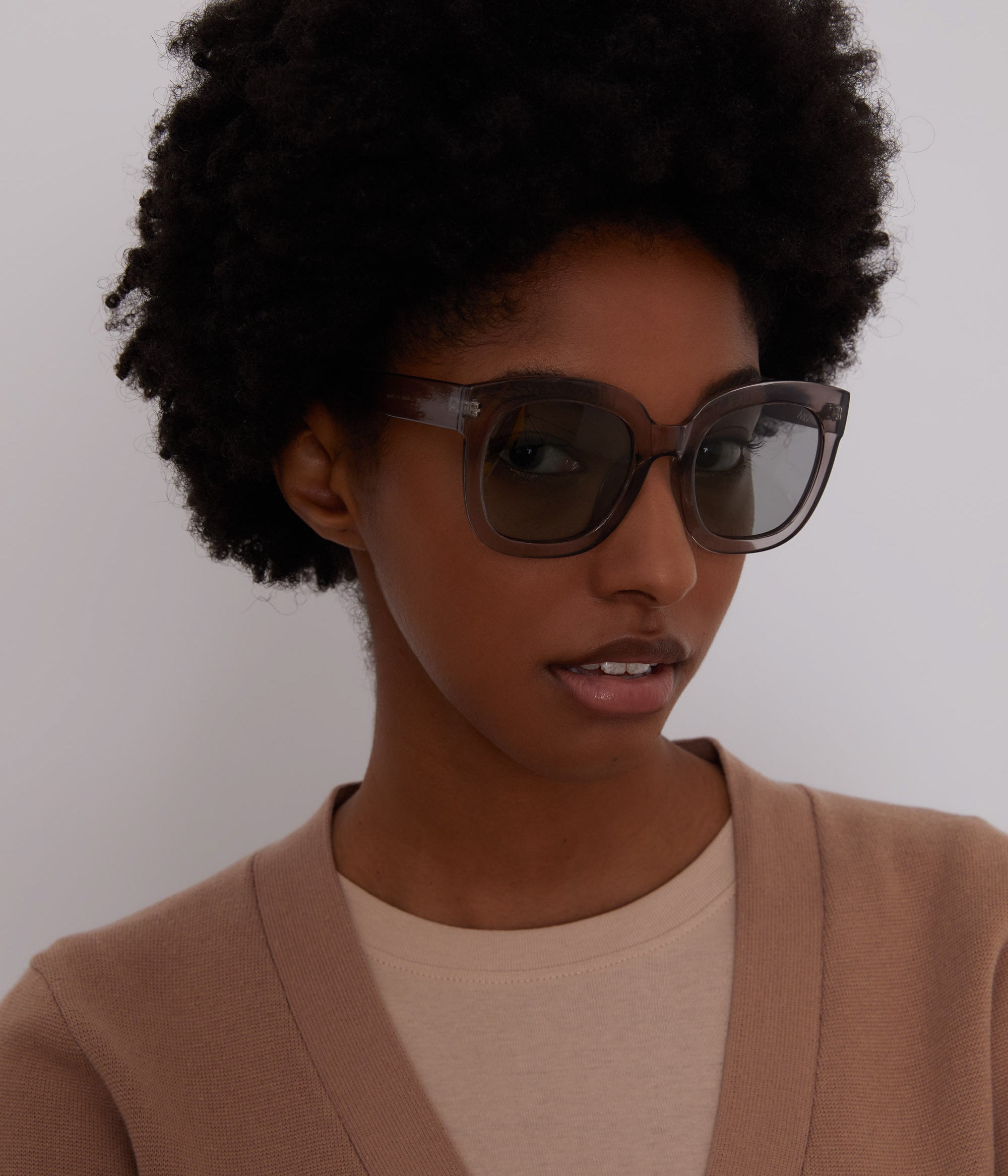 Matt & Nat Charlet Wayfarer Sonnenbrille Orange polarisiert