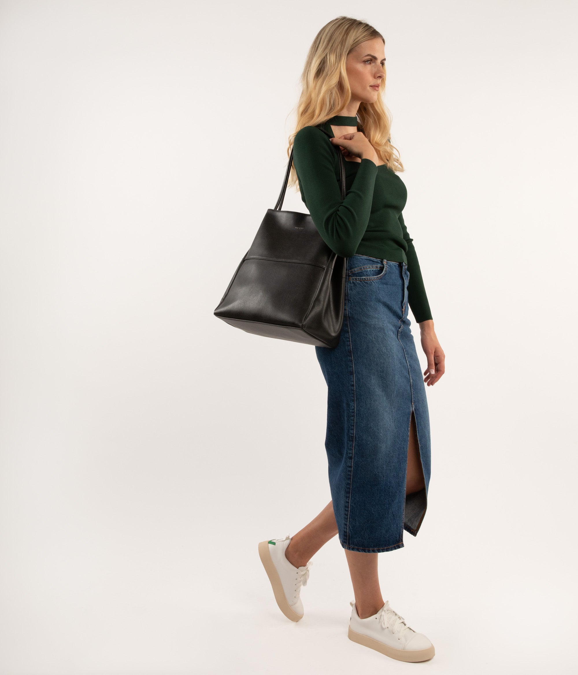 Matt & Nat Vintage Willa Tote Schwarz Vegan