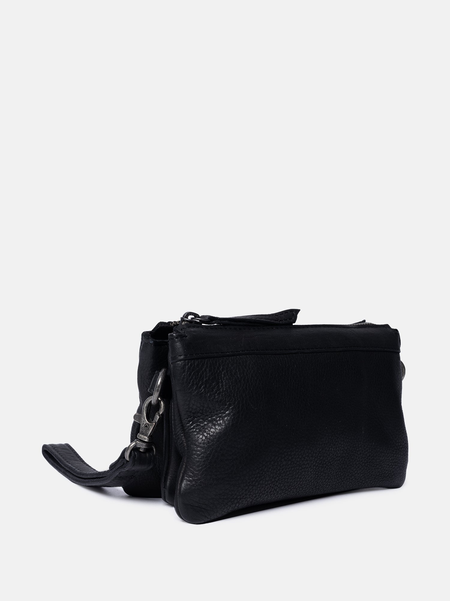 RE:DESIGNED Lisa Soft Umhängetasche Soft Black Vollleder