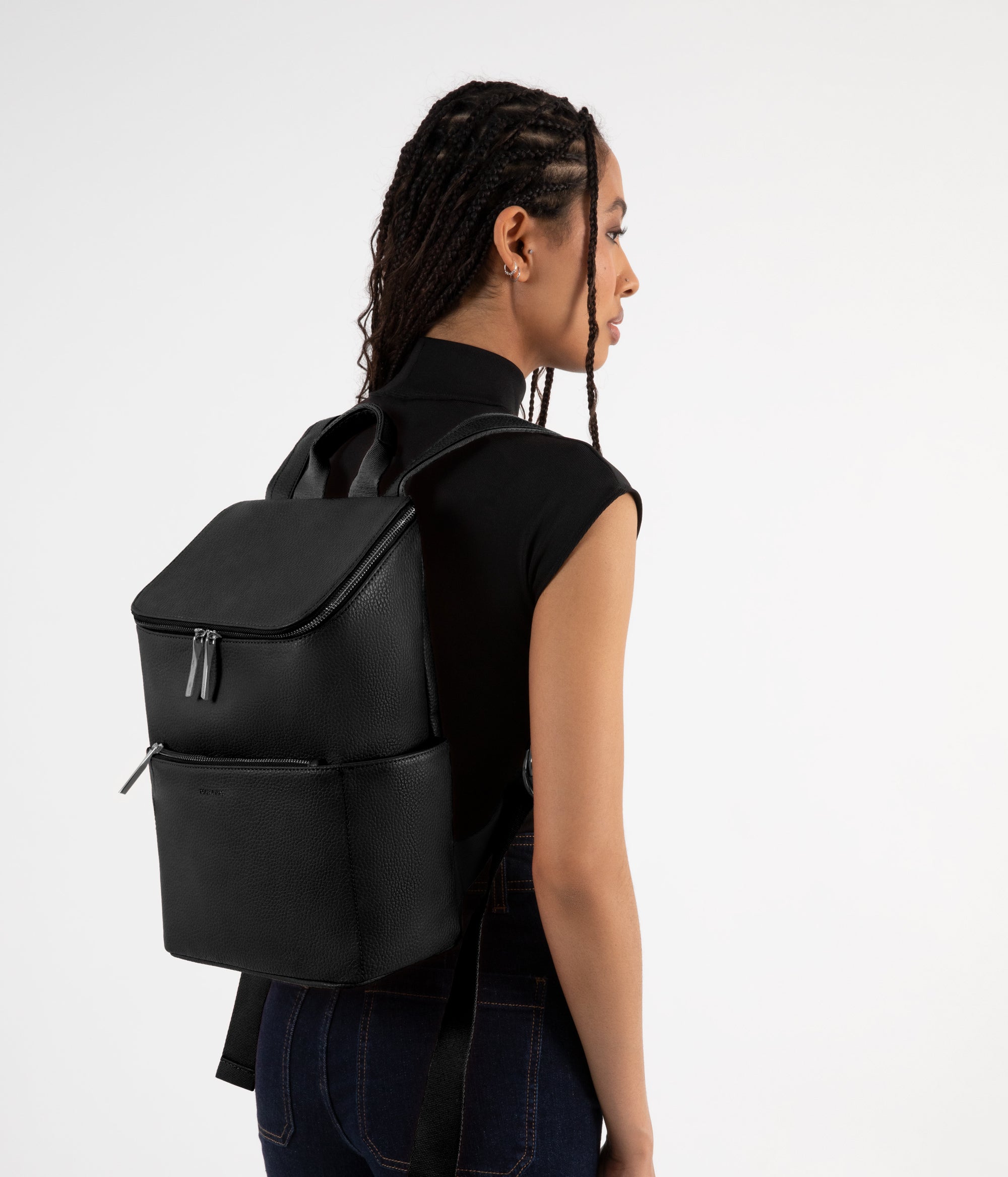 Matt & Nat Purity Brave Rucksack Schwarz 13 Zoll