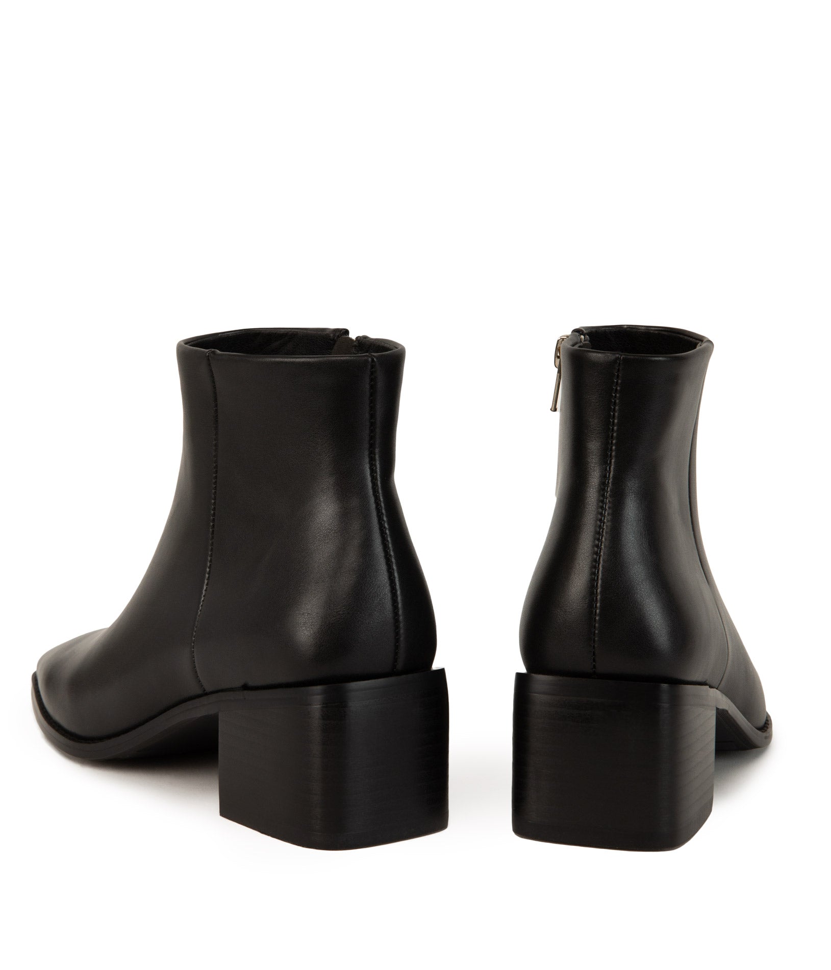 Matt & Nat JOO Stiefeletten Schwarz Absatz 5cm