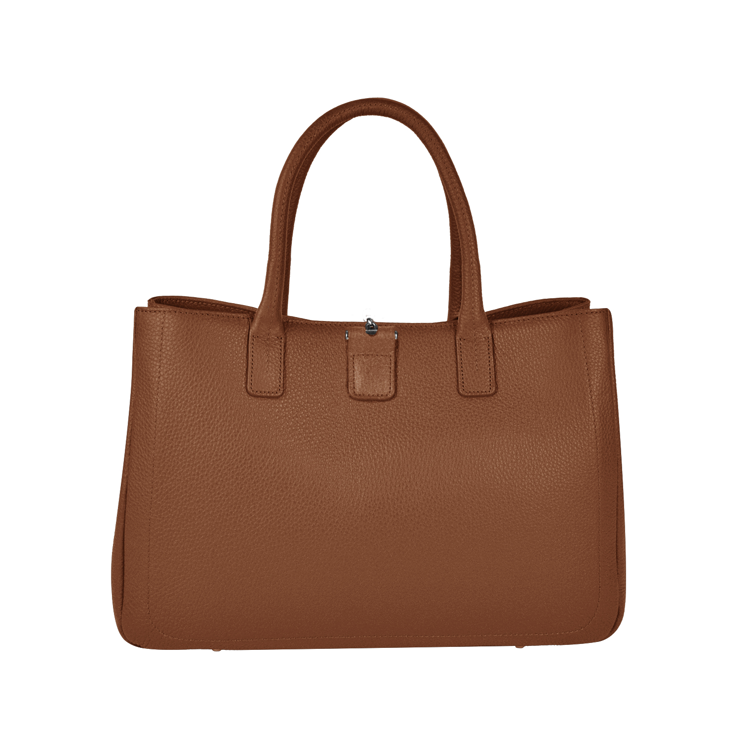Lamarthe Paris Handtasche Vollleder cognac