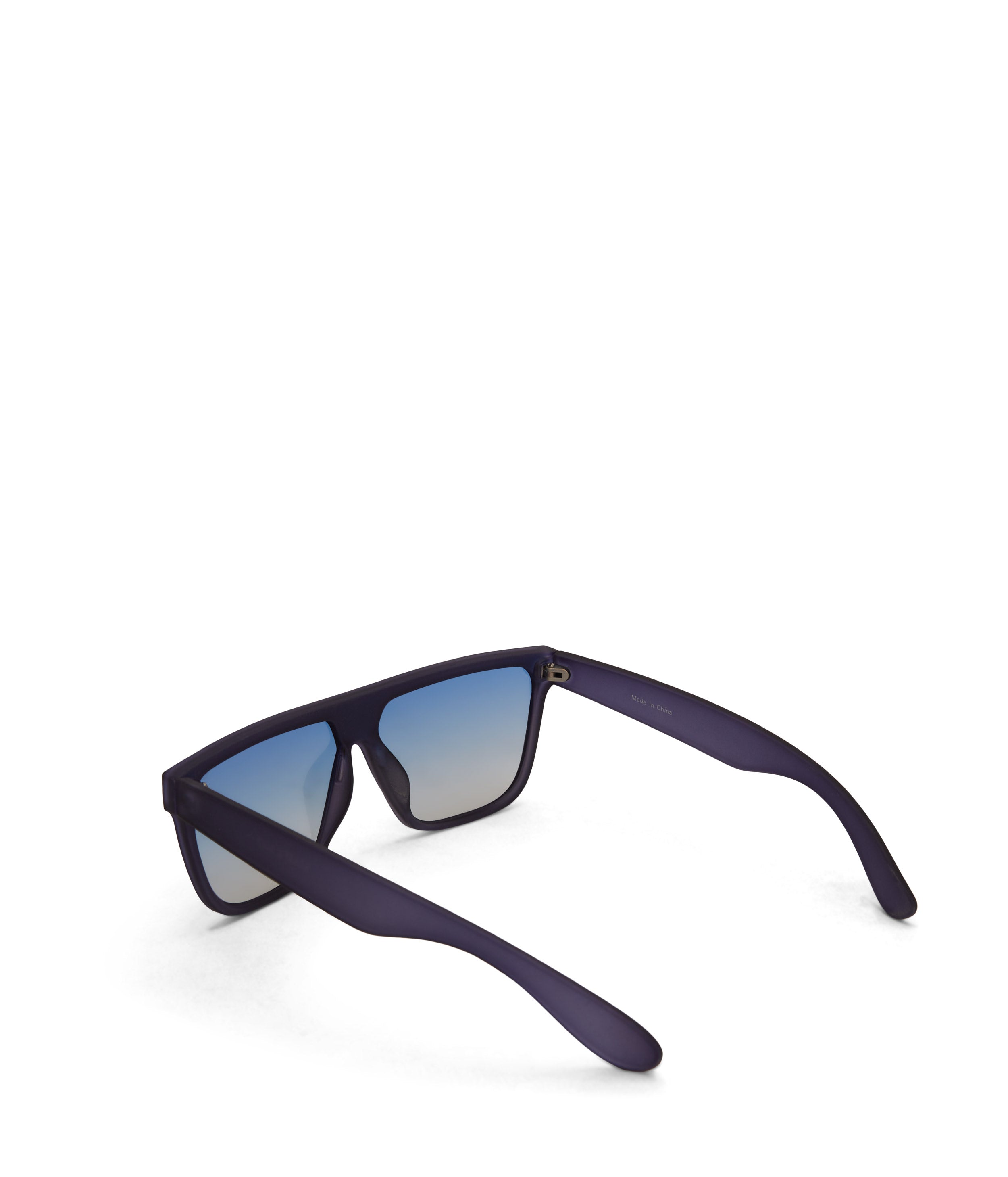 Matt & Nat Feige eckige Sonnenbrille polarisiert blau