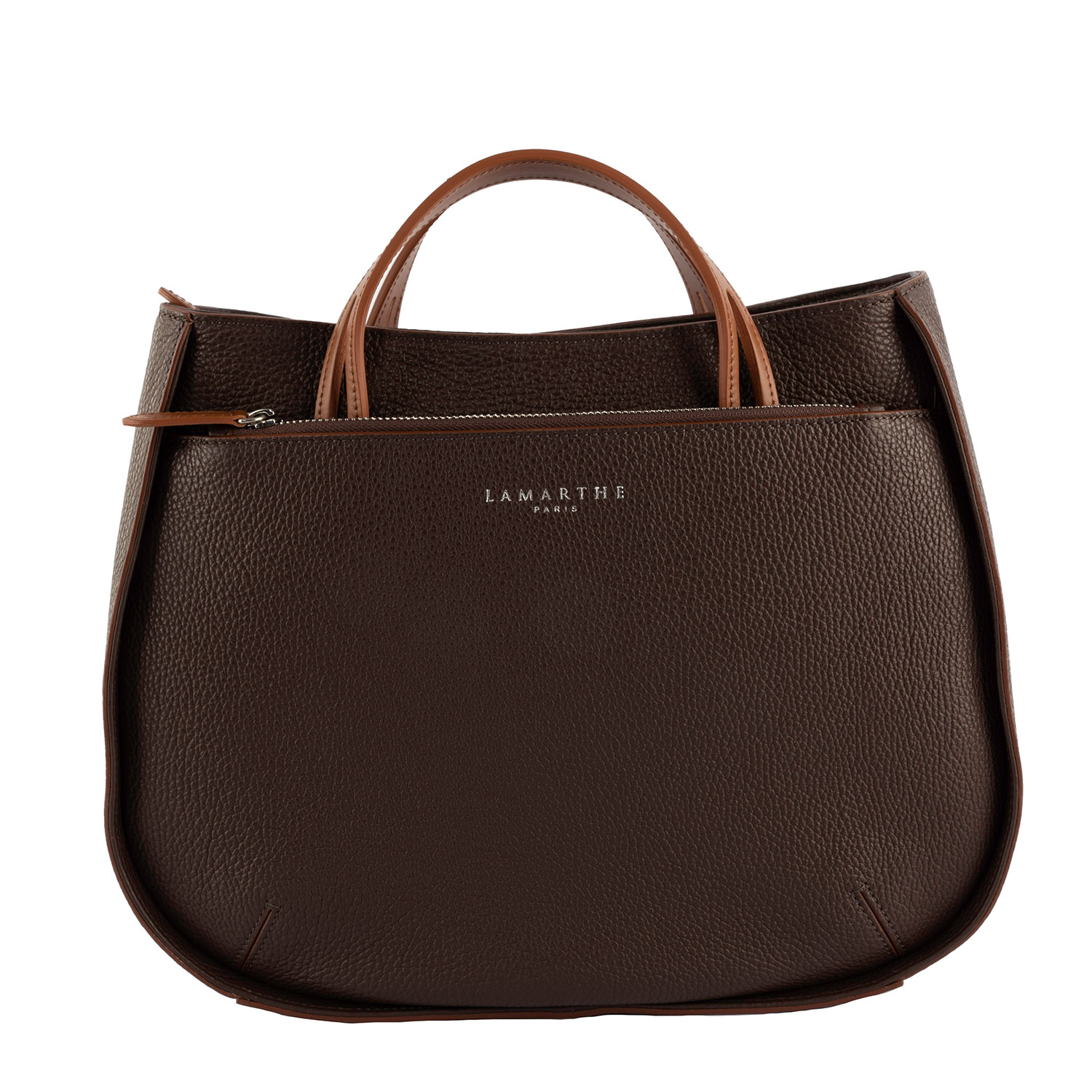 Lamarthe Fidèle Handtasche M Vollleder braun