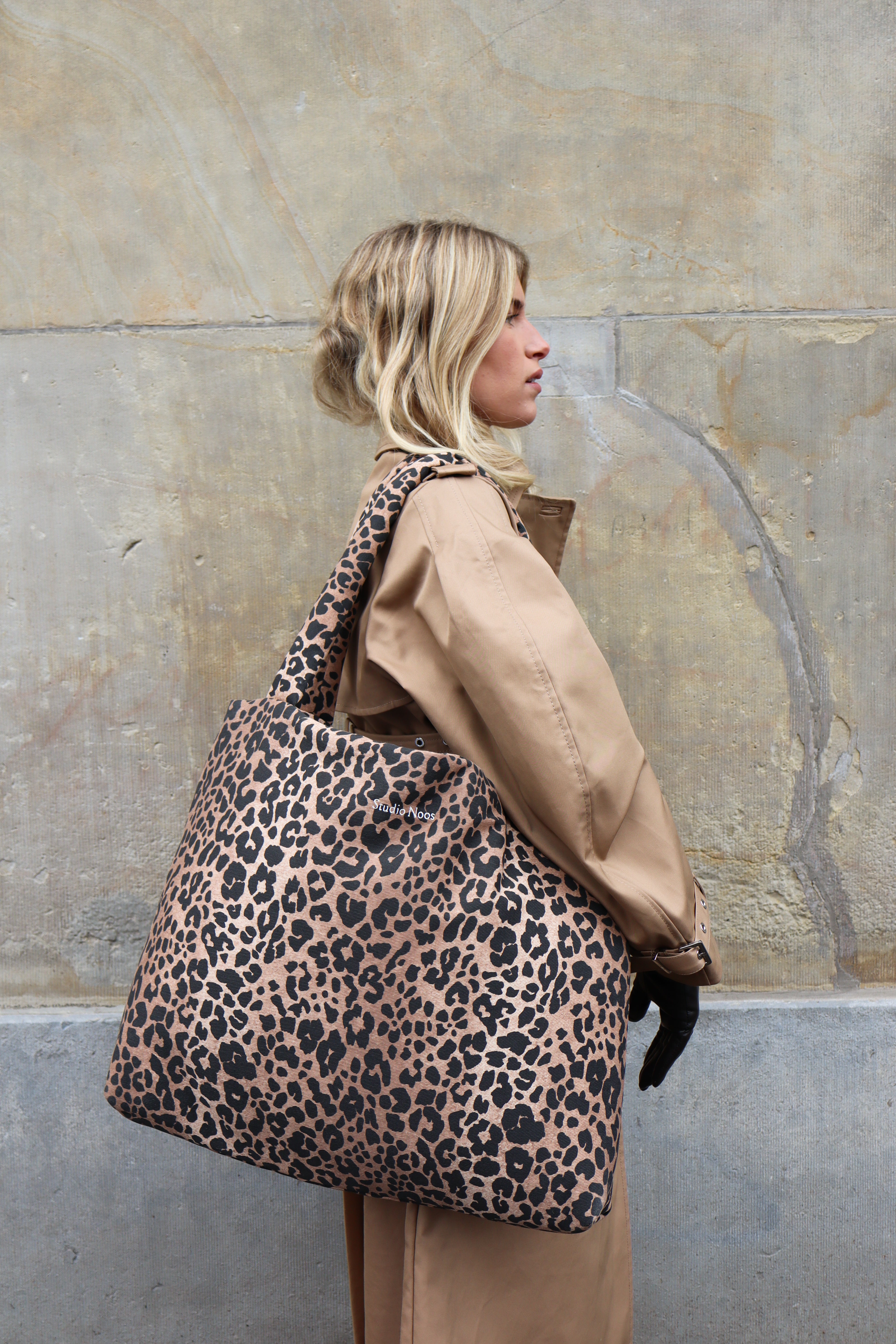 Studio Noos Classic Geschenkset Braun Leopard 2-teilig