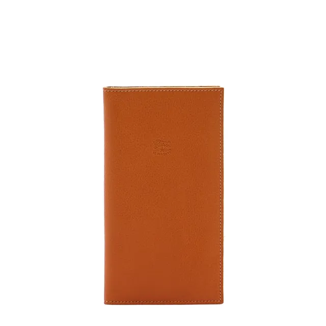 Il Bisonte Portafoglio Geldbörse Karamell Leder