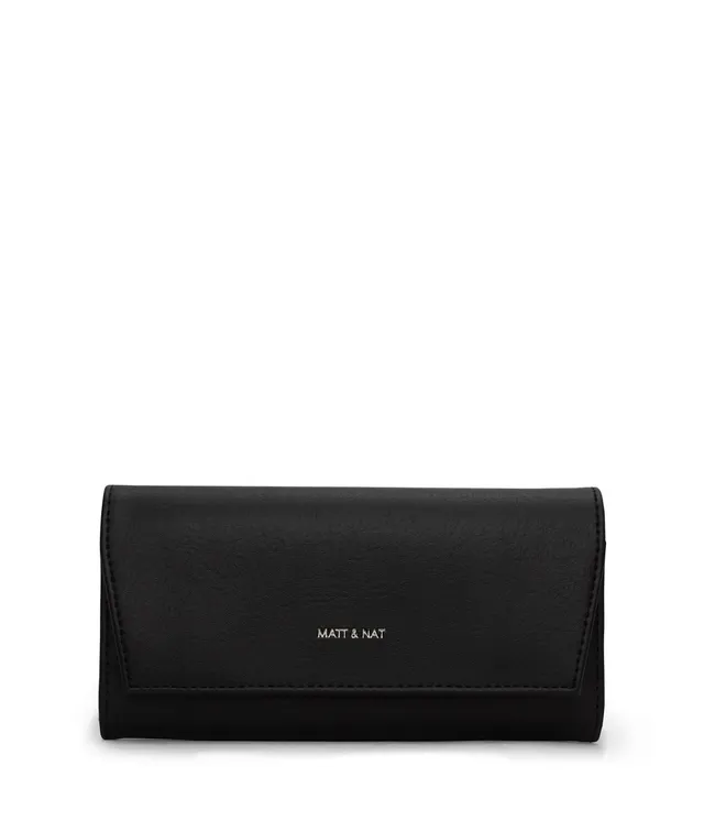 Matt & Nat Arbor Vera Geldbörse Schwarz Münzfach