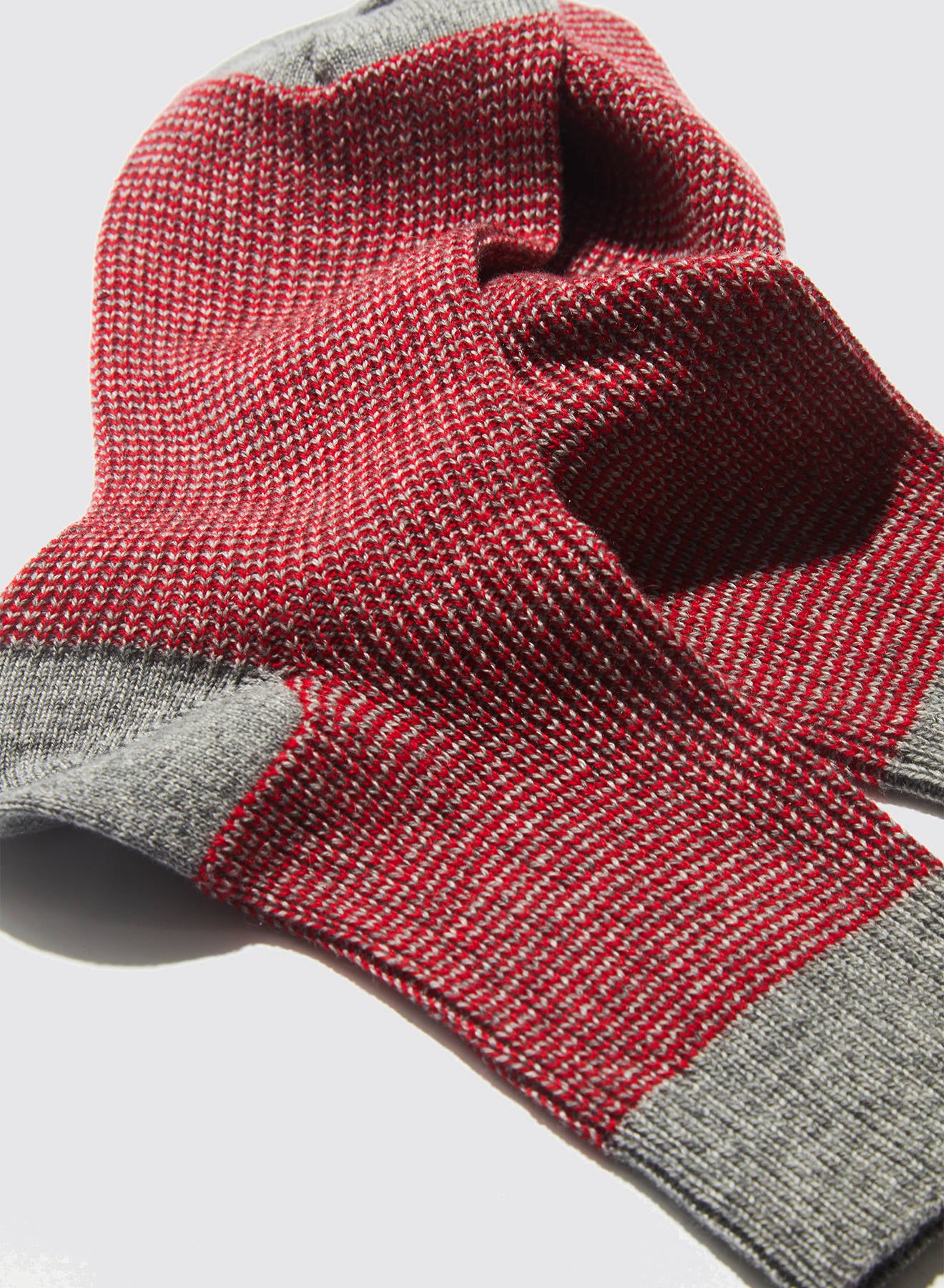 Maria la Rosa WQ007JQ1281 Socken Rot Cashmere