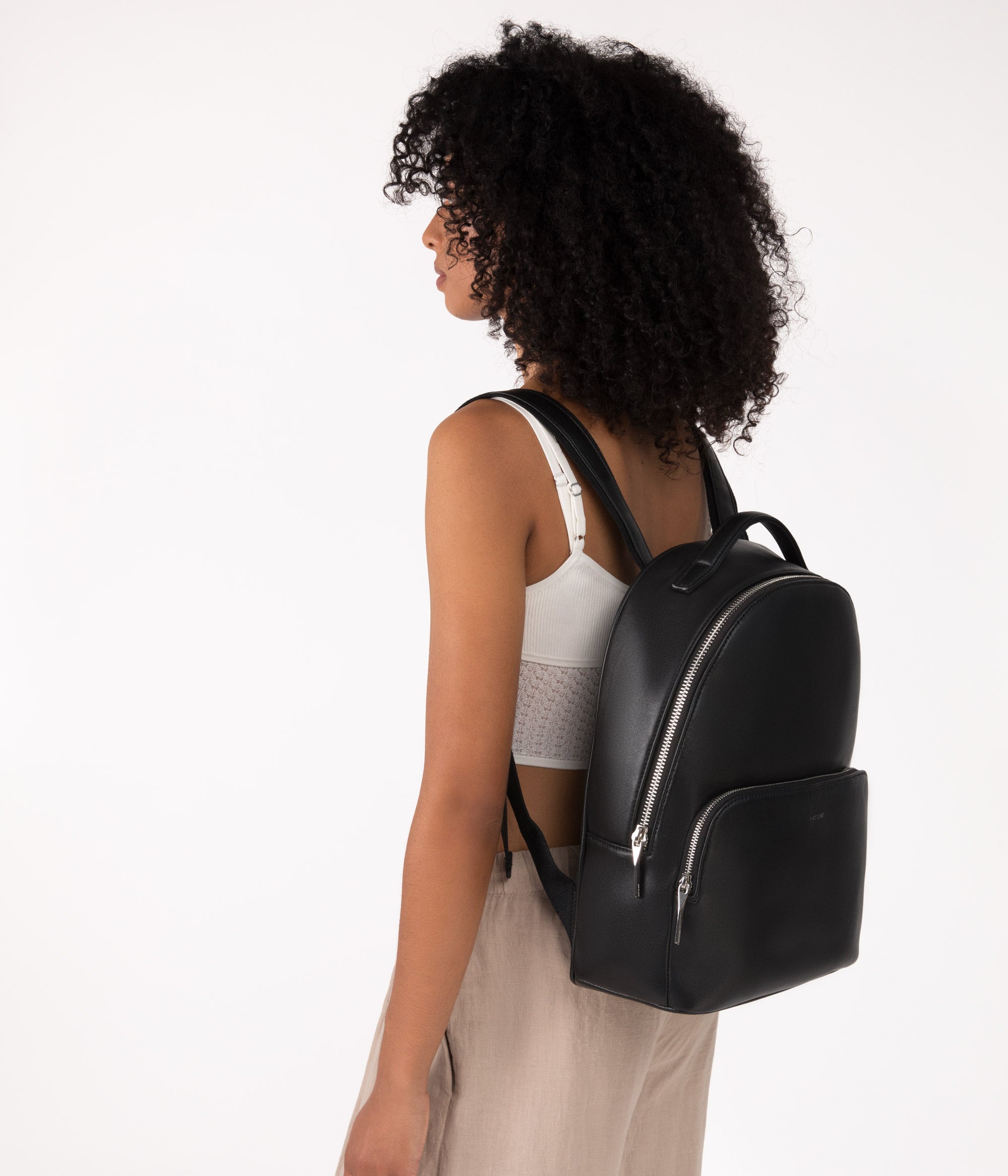 Matt & Nat Sol Caro Rucksack Schwarz 13 Zoll