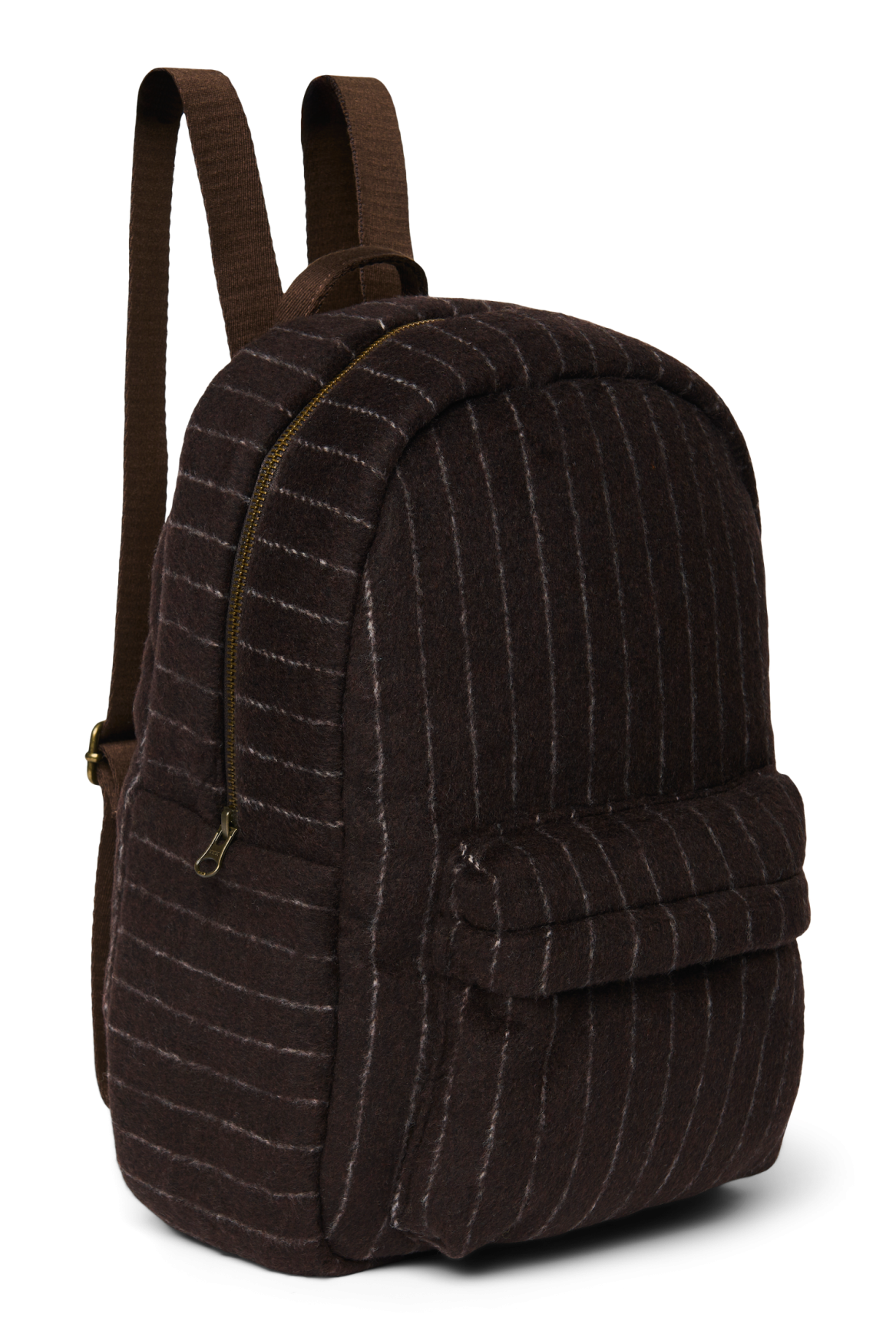 Studio Noos Flannel Midi Rucksack Braun Chalkstripe Kinder