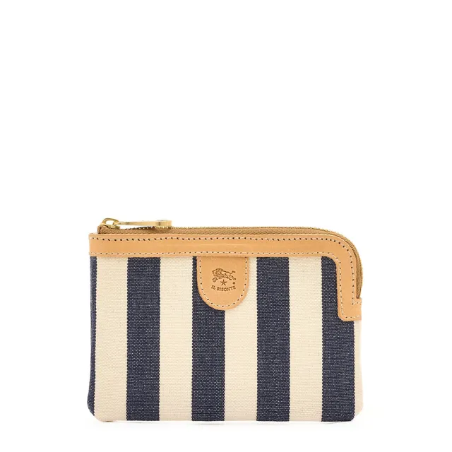 Il Bisonte Bustina Clutch Canvas multicolor Baumwolle