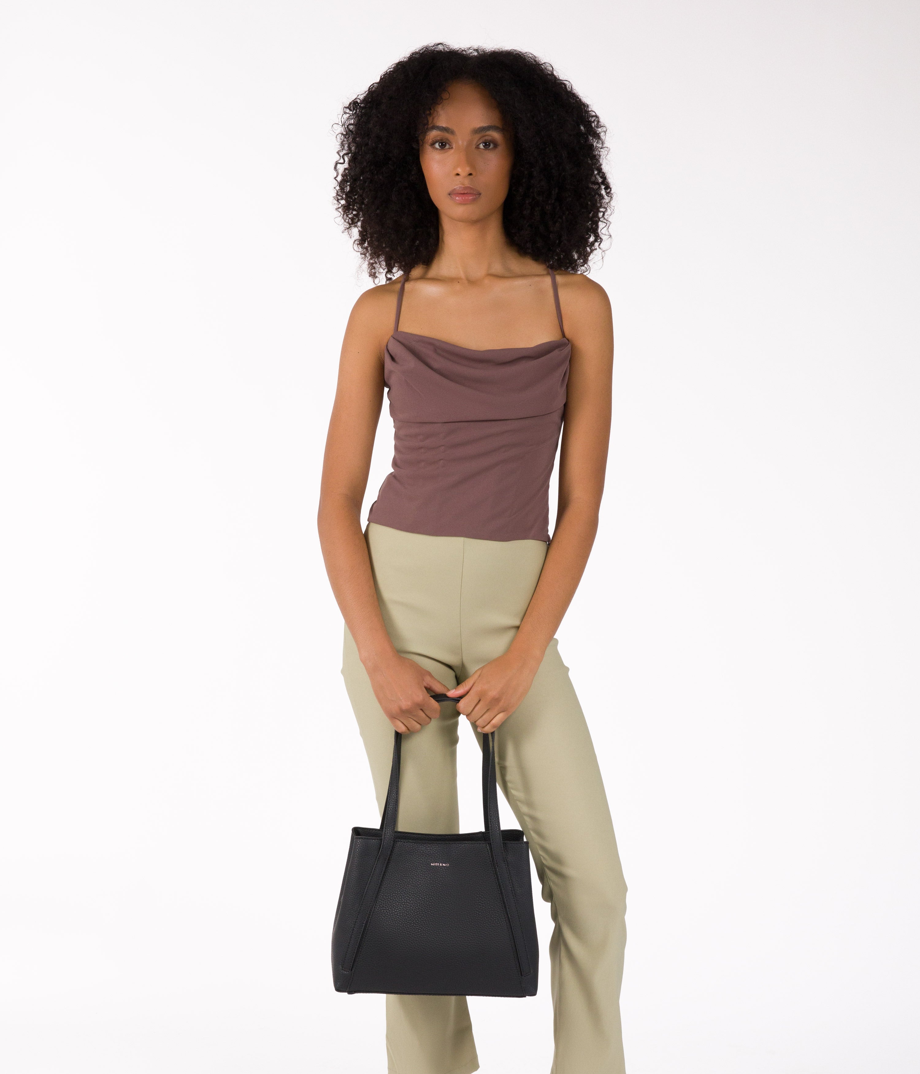 Matt & Nat Purity Zoey Tote Schwarz vegan