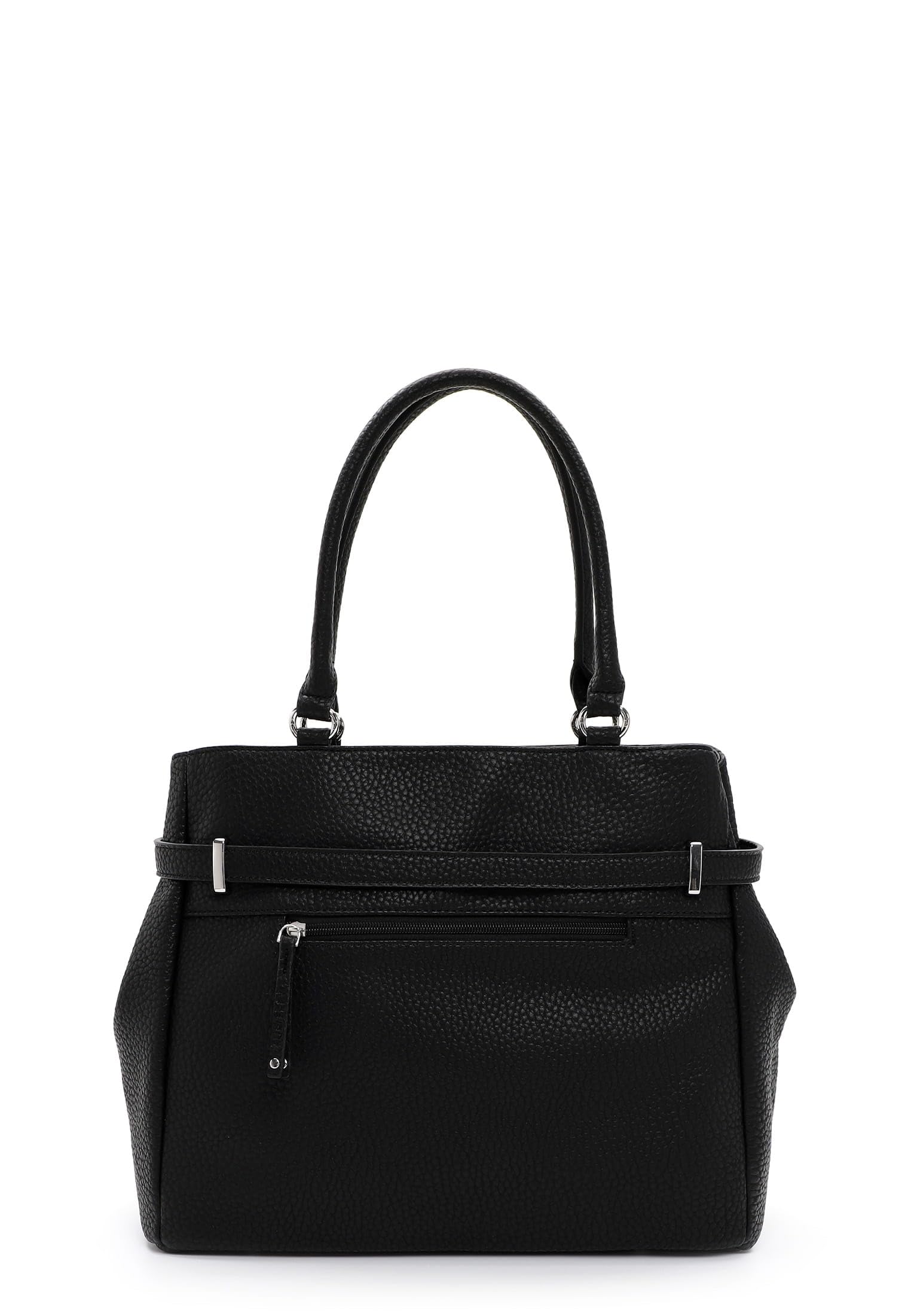 SURI FREY Leony Cityshopper M Handtasche Black genarbt