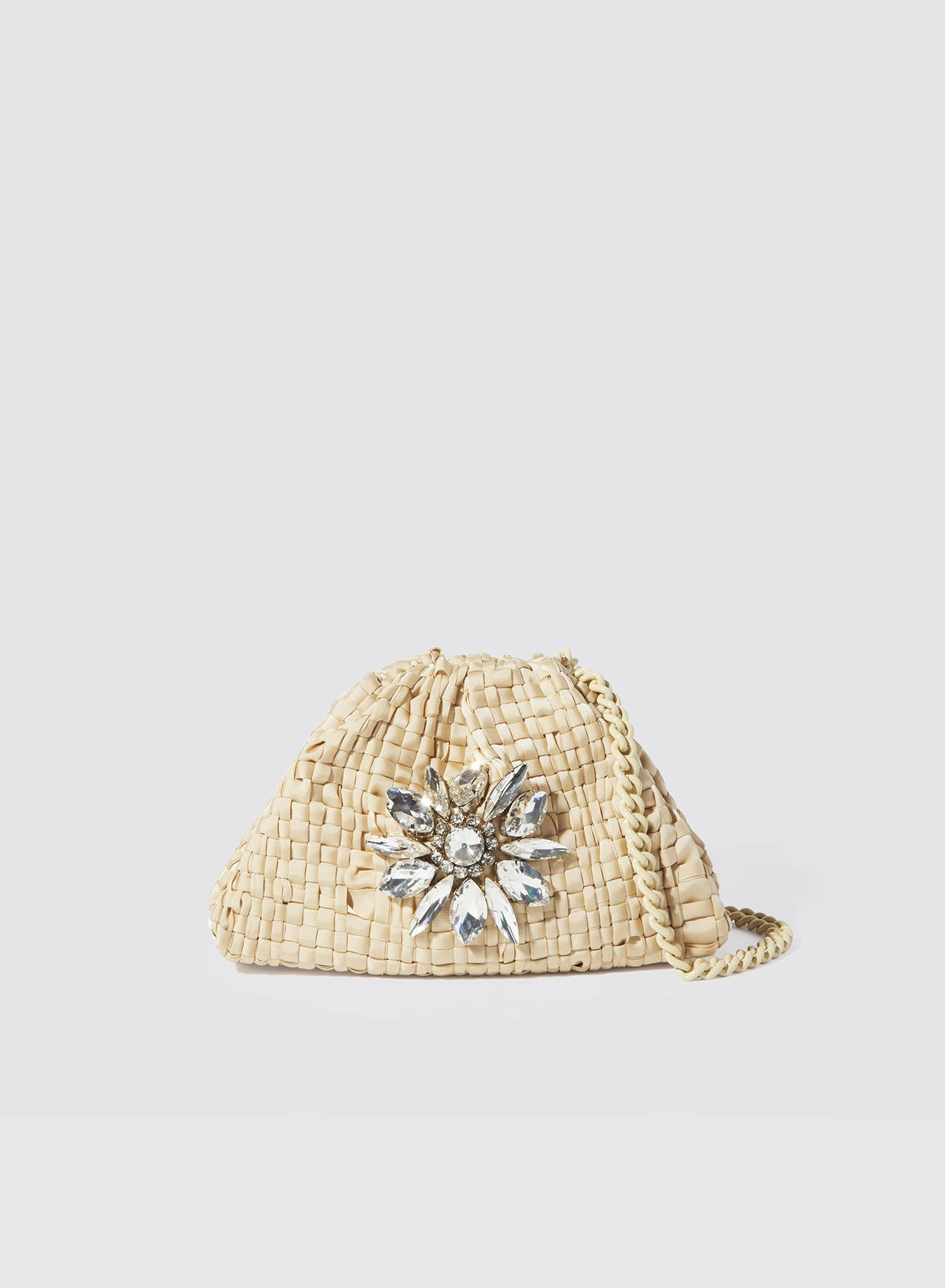 Maria la Rosa Lilia Mini Bag Fango