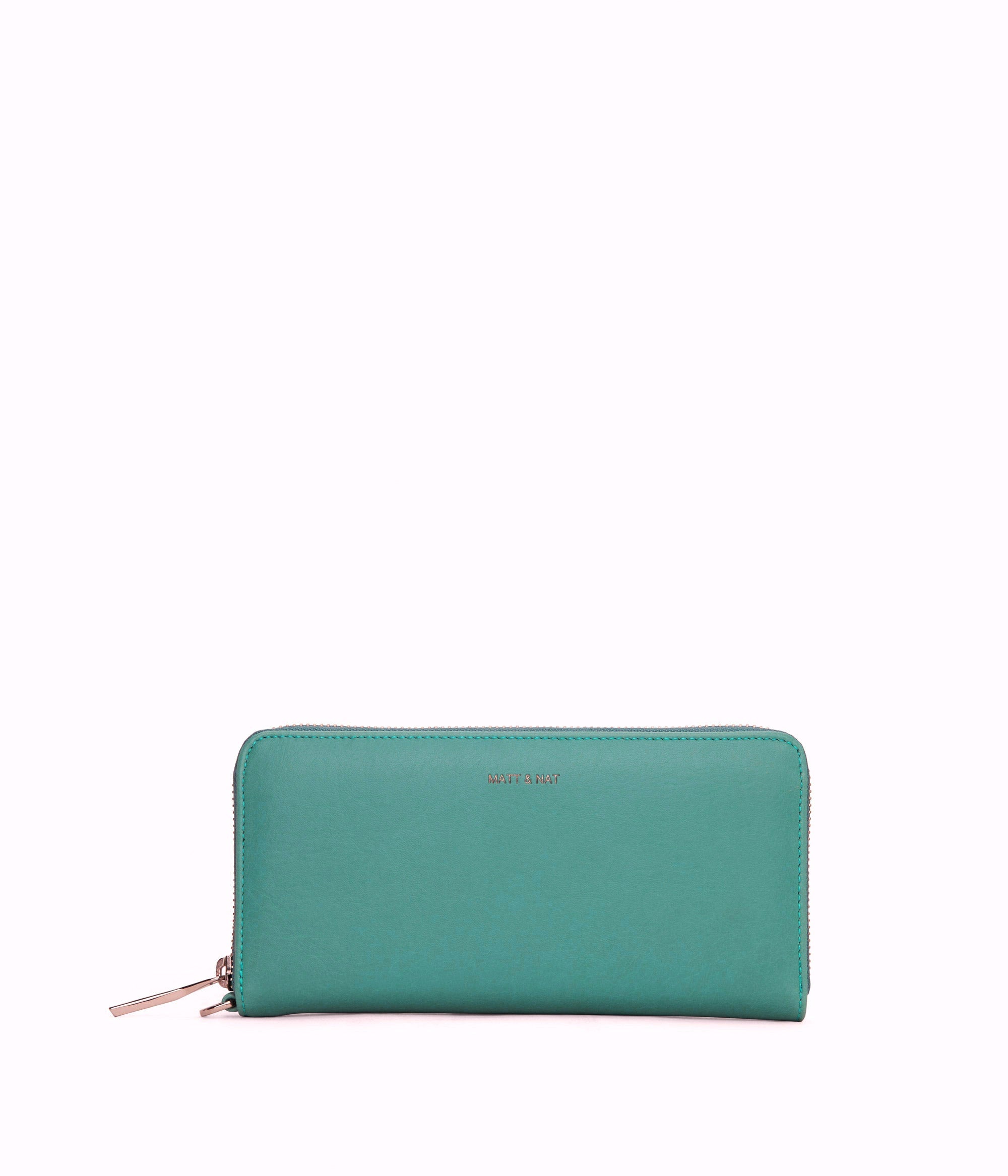 Matt & Nat Vintage Elm Geldbörse Schwarz vegan