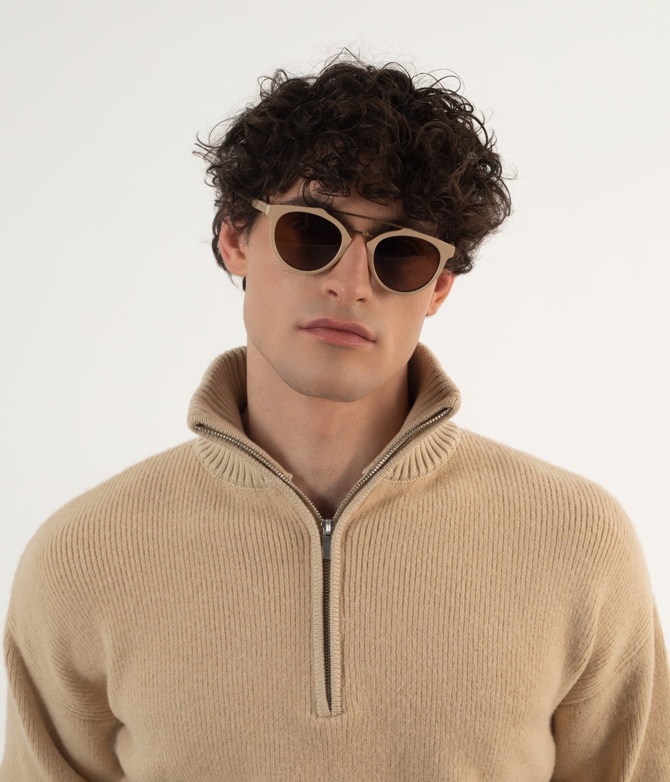 Matt & Nat Aldie-2 Sonnenbrille Braun polarisiert