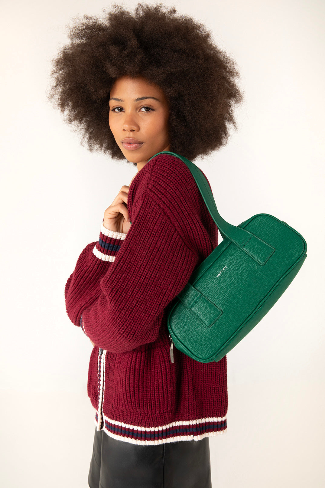 Matt & Nat LEMUR Grain Handtasche toffee vegan