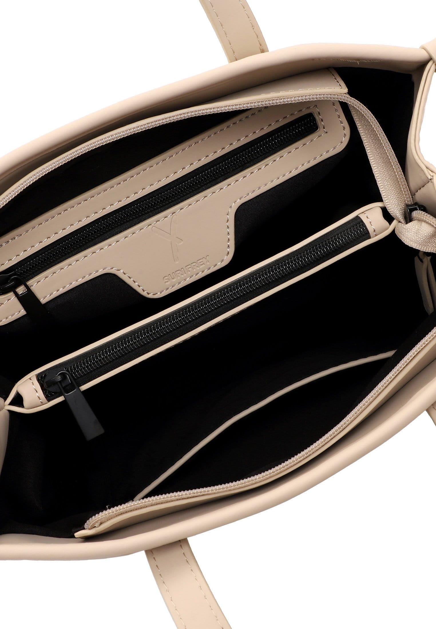 SURI FREY Jessy-Lu Cityshopper M Beige geometrisch