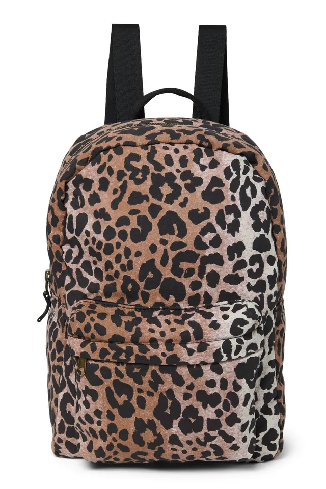 Studio Noos Soft Cotton Midi Rucksack Hazel Leopard