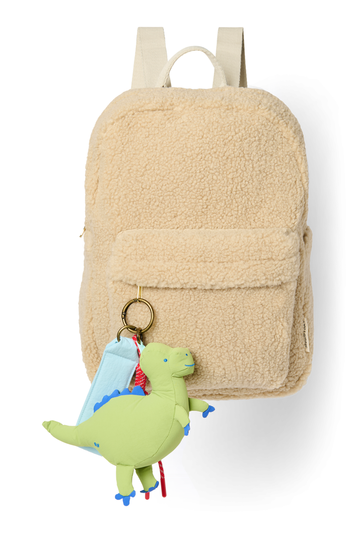 Studio Noos Bag Charm Anhänger Dino grün