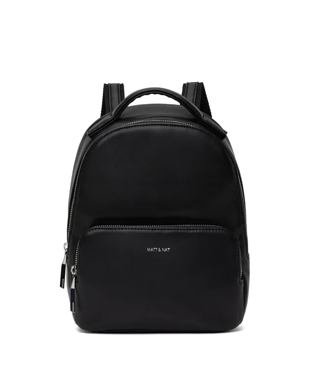 Matt & Nat Sol Caro SM Rucksack Schwarz vegan