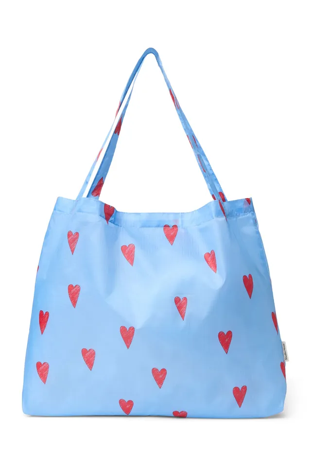 Studio Noos Grocery Bag Einkaufstasche Hellblau Baumwolle
