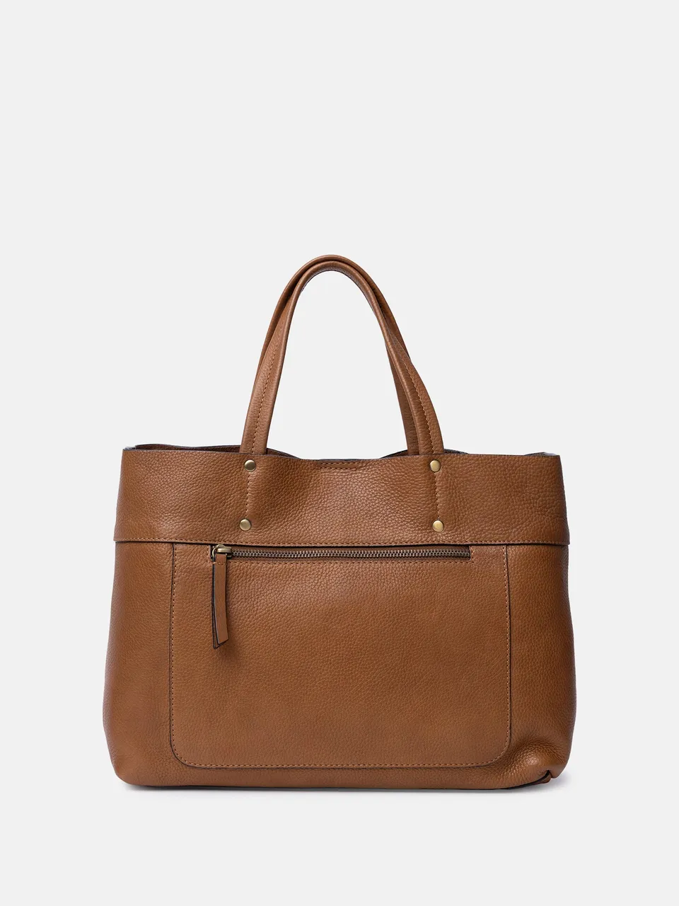 RE:DESIGNED Sofie Small Umhängetasche Tan Vollleder