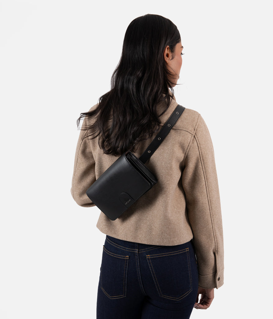 Matt & Nat Arbor Nino Bauchtasche Schwarz vegan