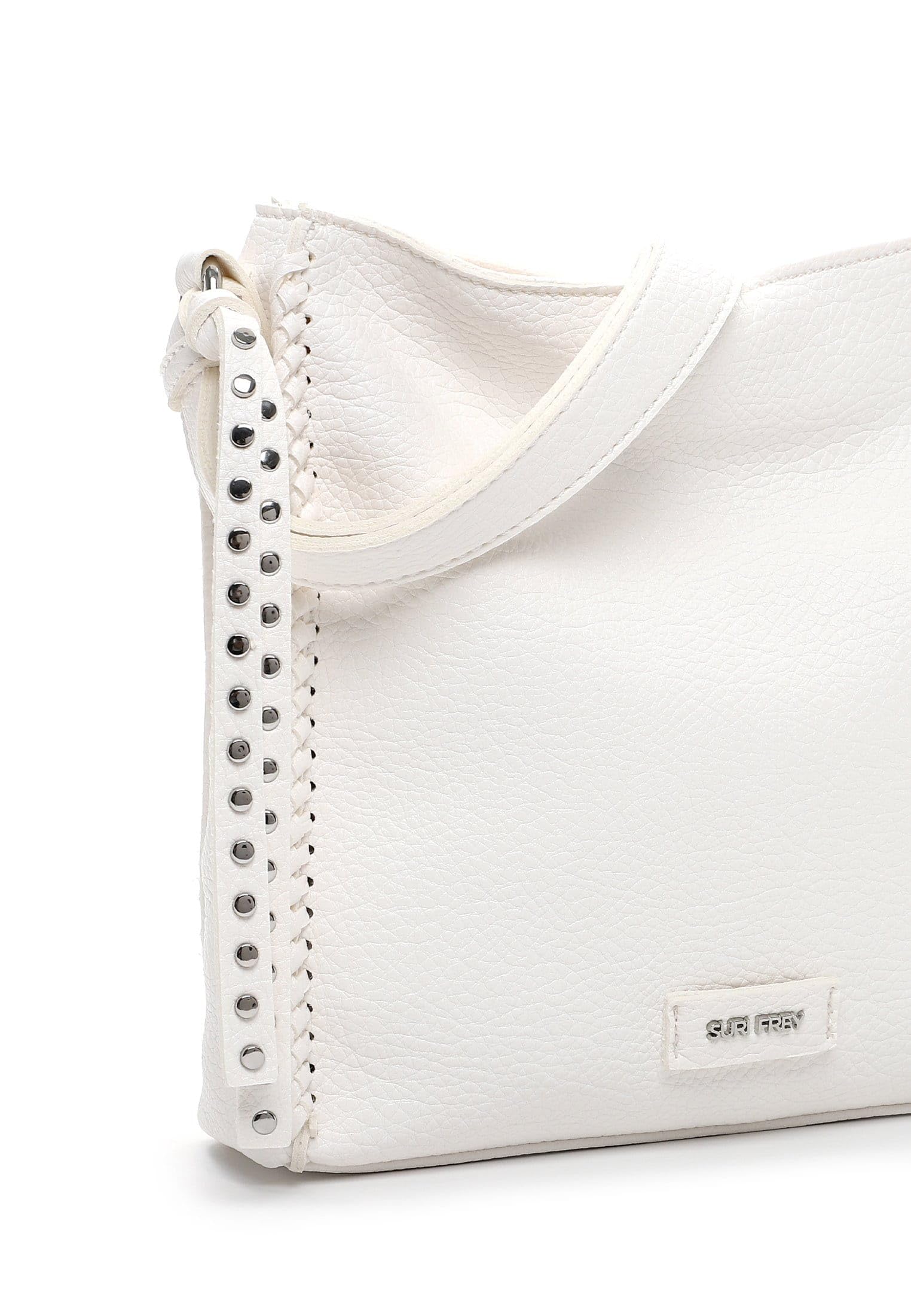 SURI FREY Franzy Crossover Umhängetasche Weiß 24cm