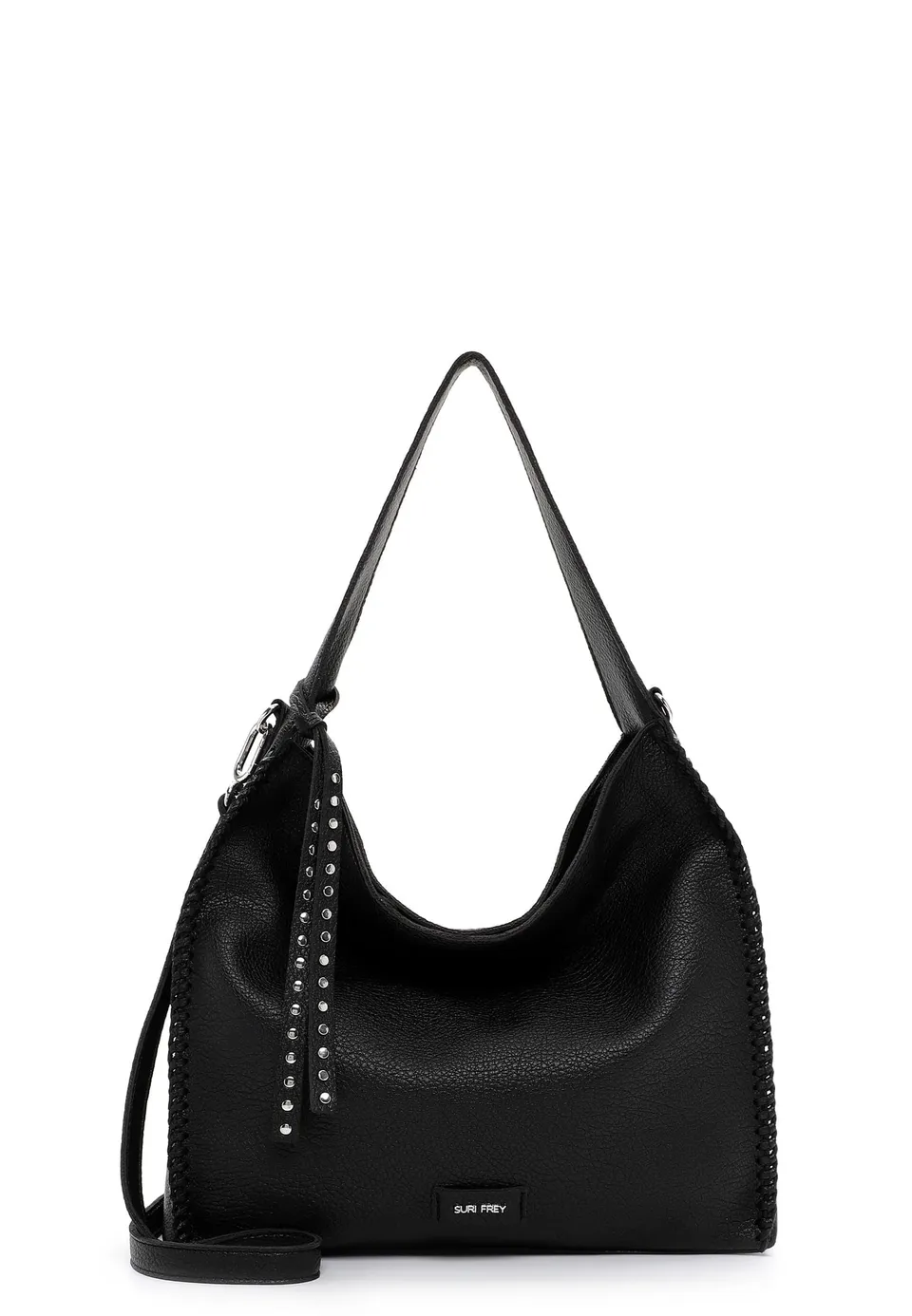 SURI FREY Franzy Hobo Bag M Schultertasche Schwarz A4