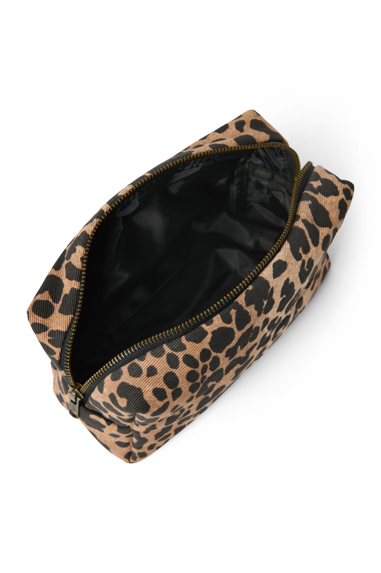 Studio Noos Cotton Pouch Brown Leopard Baumwolle