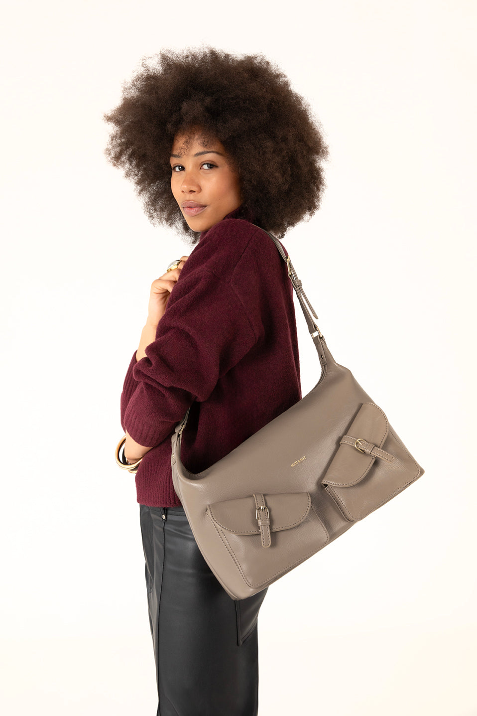 Matt & Nat Malda Schultertasche Hobo groß