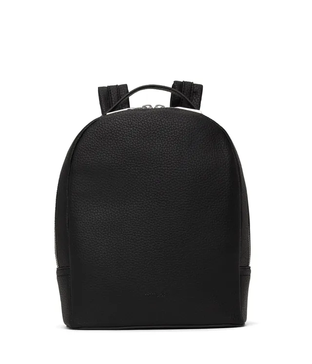 Matt & Nat Olly Rucksack Purity Schwarz Klein