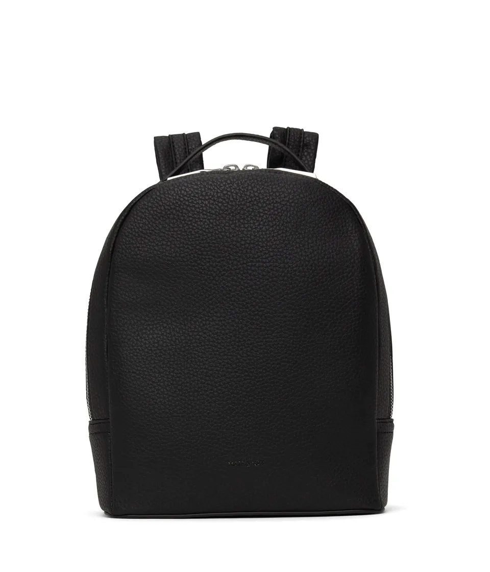 Matt & Nat Olly Rucksack Purity Schwarz Klein