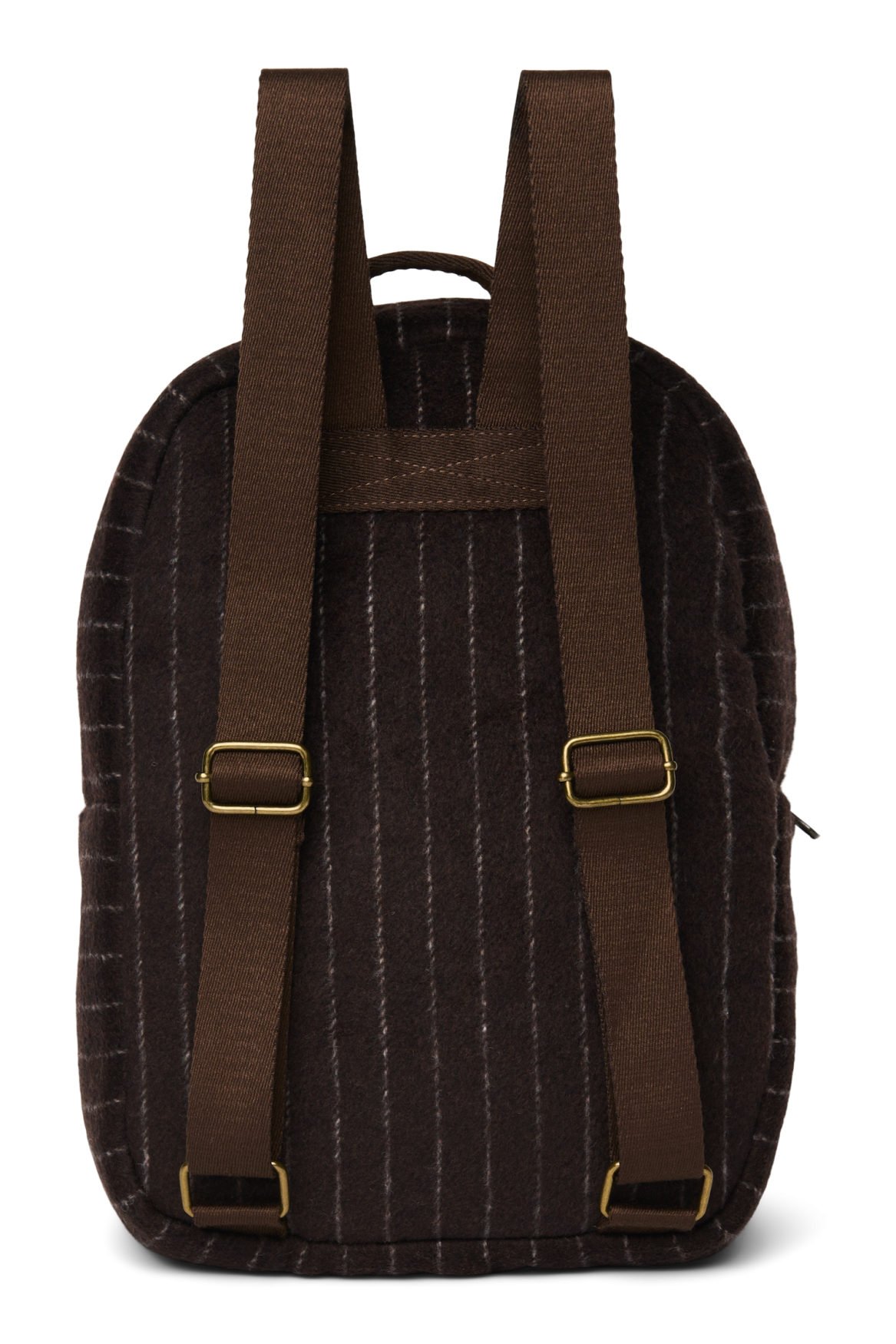 Studio Noos Flannel Midi Rucksack Braun Chalkstripe Kinder
