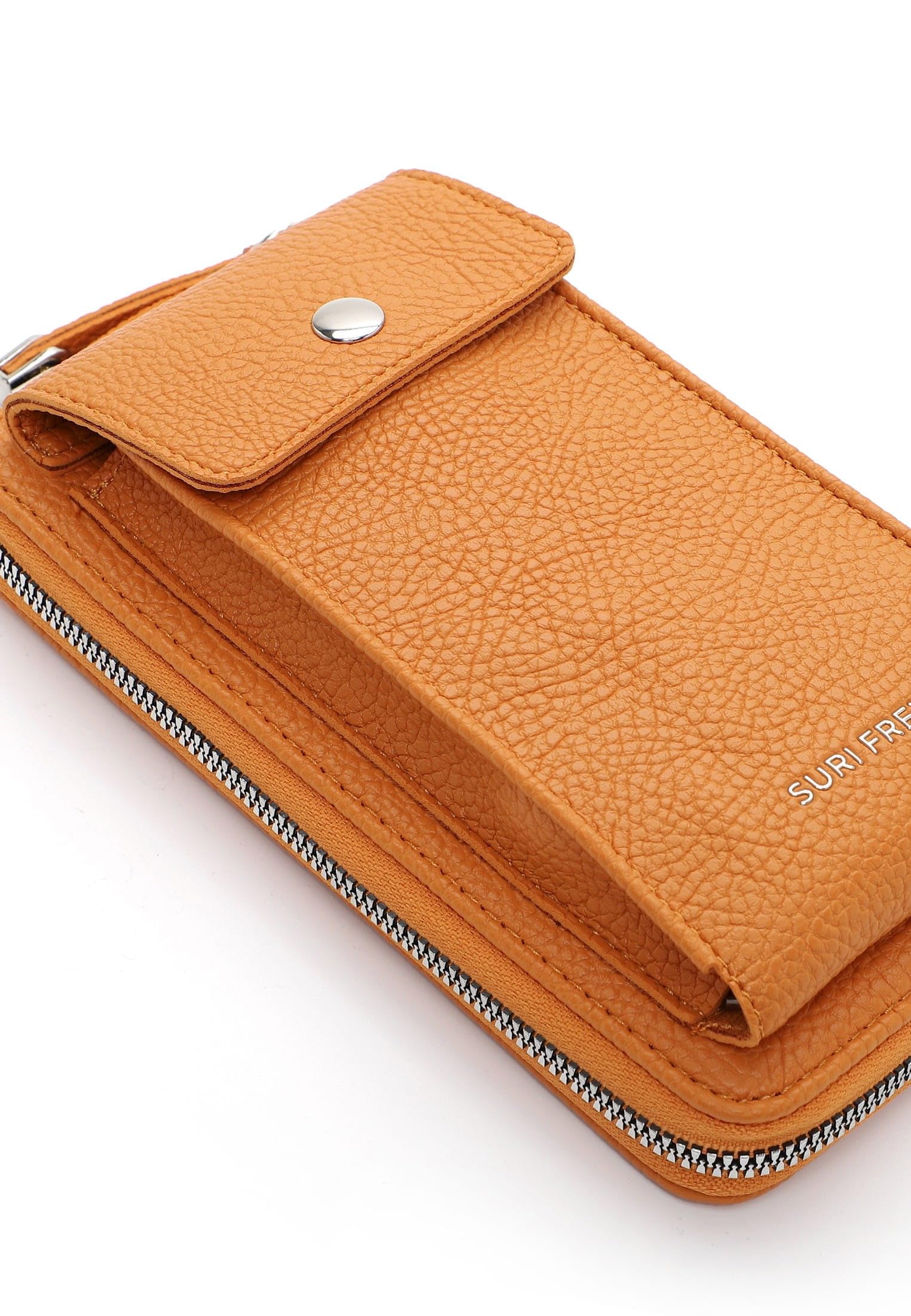 SURI FREY Freddy Smartphone Bag Geldbörse Papaya Handyfach