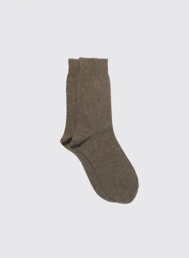 Maria la Rosa WD007UN0006 Socken Kaschmir Nutmeg