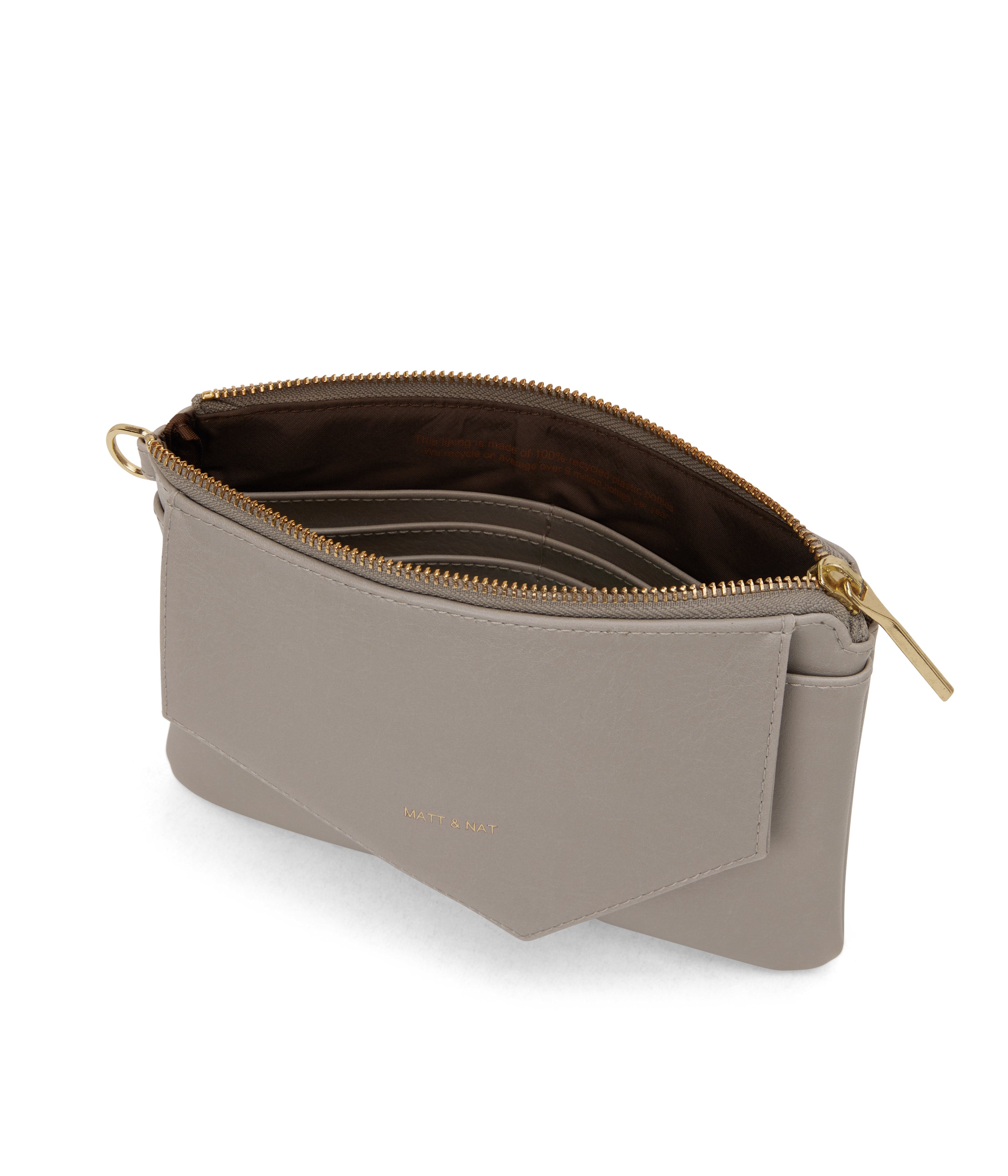 Matt & Nat Vintage Nia Geldbörse Schwarz vegan
