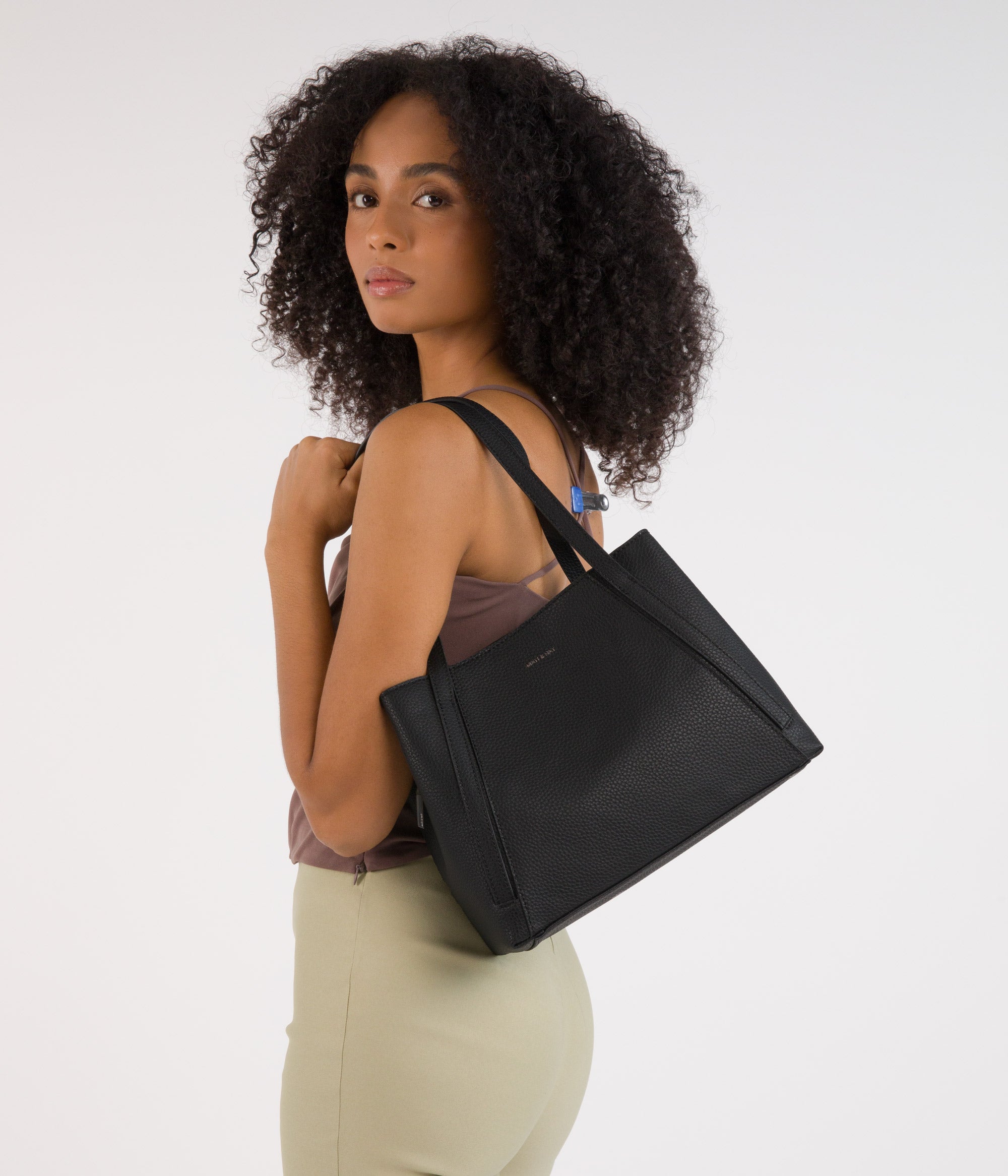 Matt & Nat Purity Zoey Tote Schwarz vegan