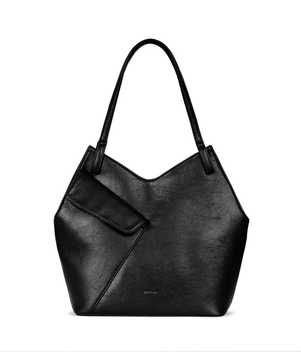 Matt & Nat Theme Giani SM Tote Schwarz vegan