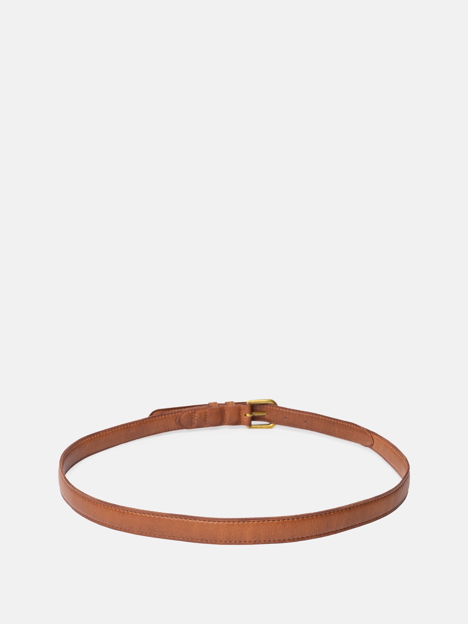 RE:DESIGNED Hyas Gürtel Walnut 90 cm Vollleder