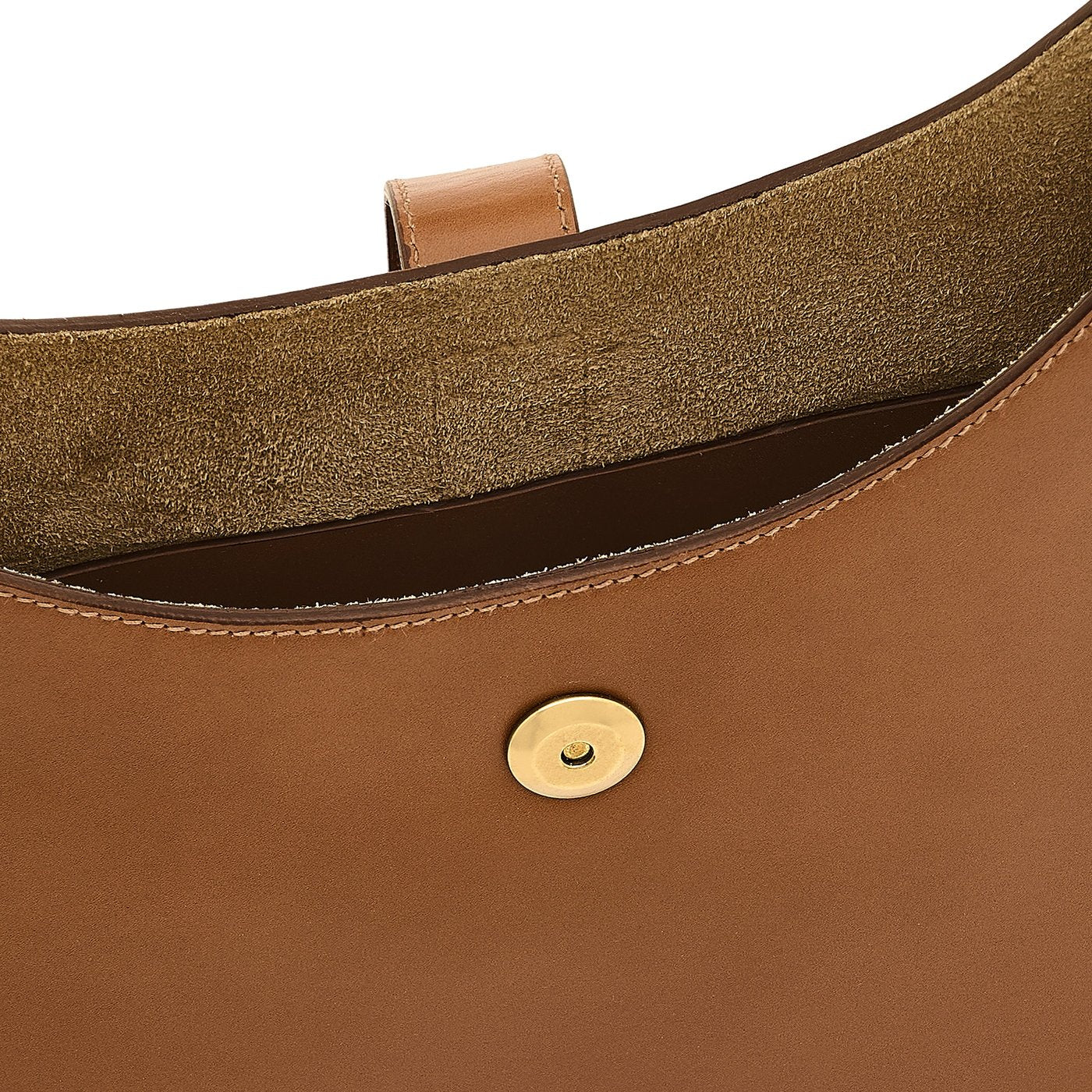 Il Bisonte Atelier Hobo Handtasche Leder schoko
