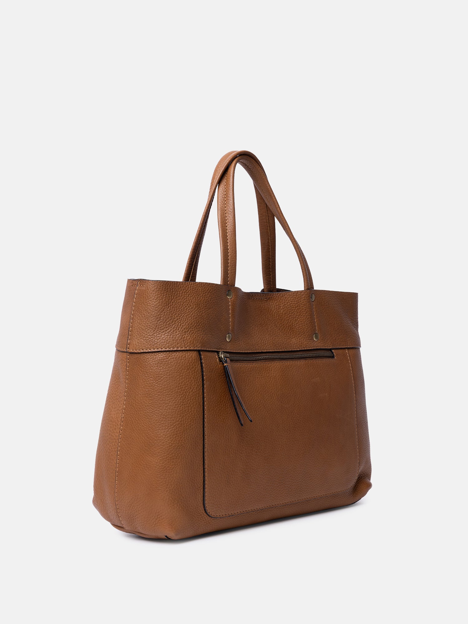 RE:DESIGNED Sofie Small Umhängetasche Tan Vollleder