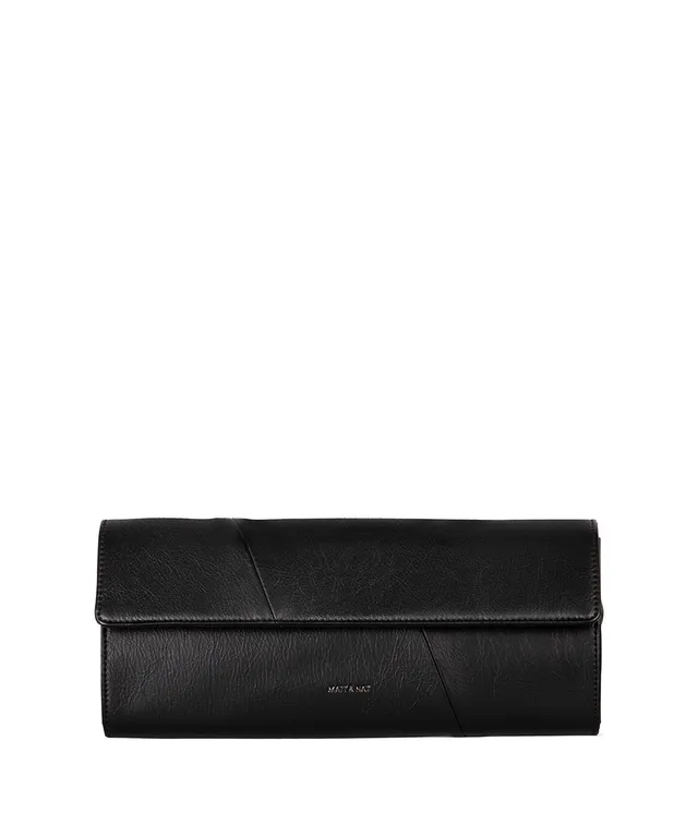 Matt & Nat Edia Clutch Schwarz vegan