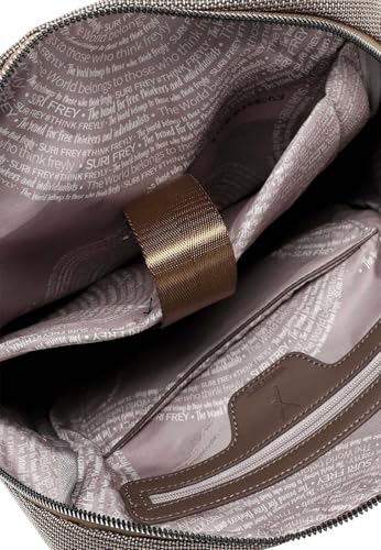 SURI FREY Marry City Backpack M Rucksack Taupe Laptopfach