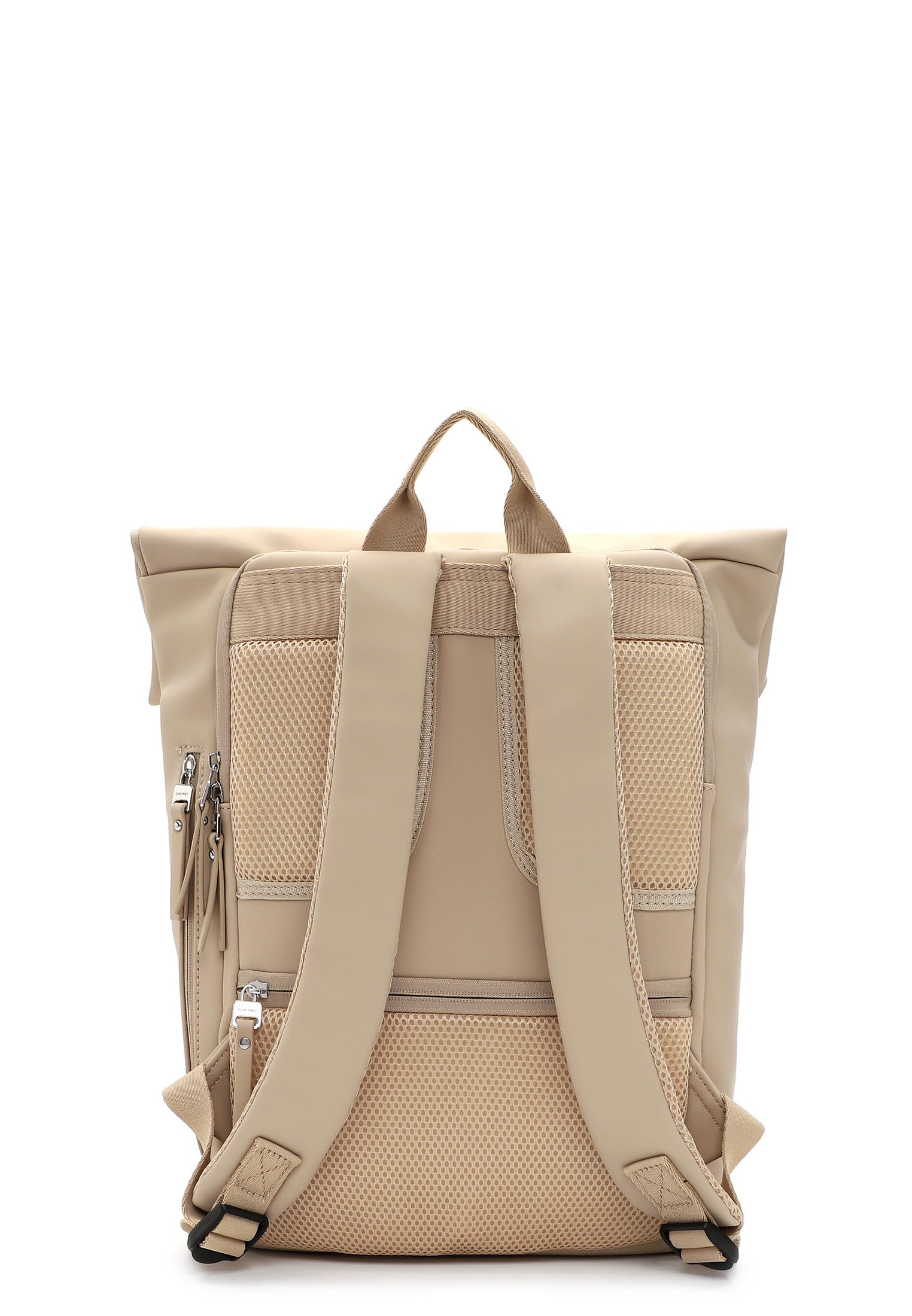 SURI FREY Besty City Backpack L Rucksack Sand Erweiterbar