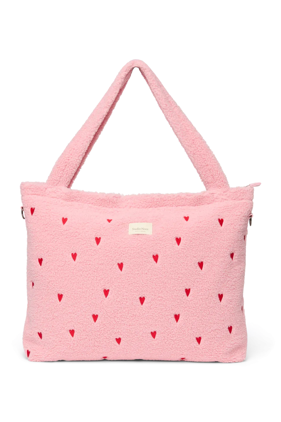 Studio Noos Teddy Wickeltasche Hellrosa Hearts